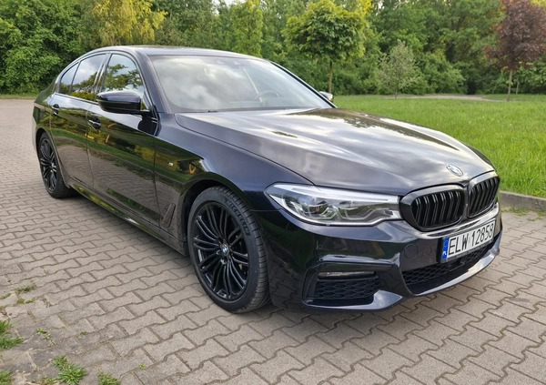 BMW Seria 5 cena 142900 przebieg: 125000, rok produkcji 2019 z Kcynia małe 596